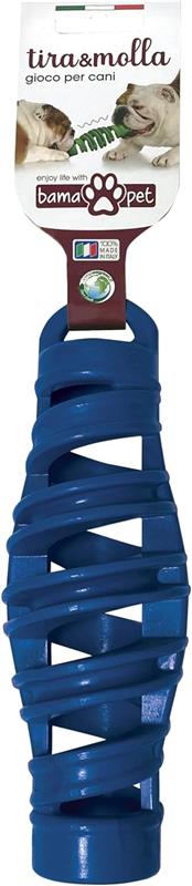 BAMA GIOCO PER CANI TIRA & MOLLA STIMOLA L’ATTIVAZIONE MENTALE DEL CANE CM D.8X25 GALLEGGIA E RIMBALZA COLORI ASSORTITI