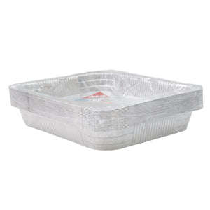 MAURY'S CONTENITORI ALLUMINIO 8 PORZIONI 18PZ PER COTTURA E CONSERVAZIONE ALIMENTI