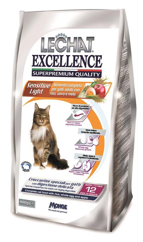 LECHAT EXCELLENCE SUPERPREMIUM CROCCANTINI 400 GRAMMI SENSITIVE