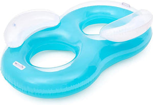 BESTWAY POLTRONA DOPPIA GONFIABILE CON SCHIENALE 188X117CM