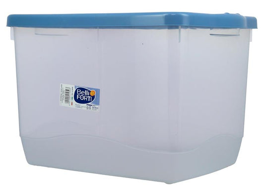 BOX GAIA GRIGIO CON TAPPO COLORATO 40X30X25 CM CONTENITORE MULTIUSO COLORE ASSORTITO