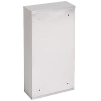 CASSETTA PORTA MEDICINALI CCON 4 RIPIANI IN ACCIAIO  30X12X60 CM BIANCA