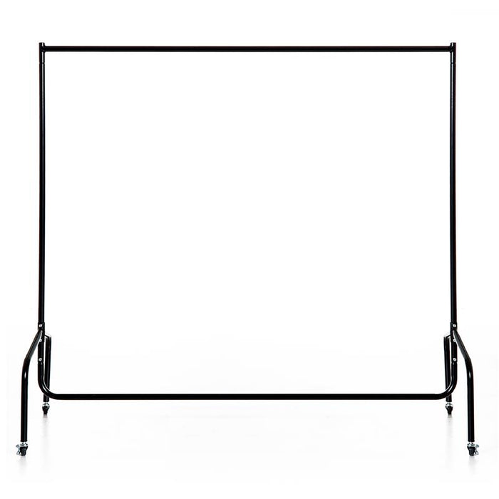 STENDER RELLA PORTA ABITI CON 4 ROTELLE IN FERRO, 150X60X150CM