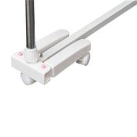 STENDINO PREMIUM A 4 PIANI REGOLABILE CON 6 RUOTE 80-142 X 55 X H172 CM