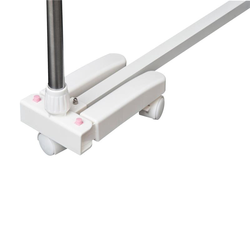 STENDINO PREMIUM A 4 PIANI REGOLABILE CON 6 RUOTE 80-142 X 55 X H172 CM