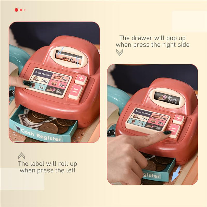 CUCINA GIOCATTOLO PER BAMBINI 3-6 ANNI CON 50 ACCESSORI INCLUSI