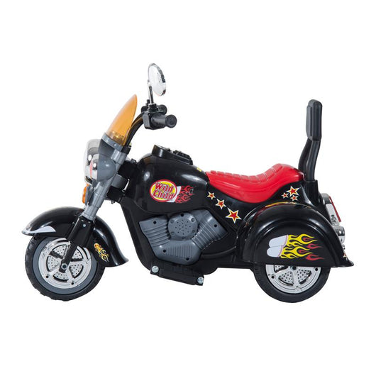 MOTO ELETTRICA PER BAMBINI CON 3 RUOTE 6 V NERO