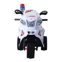 MOTO ELETTRICA PER BAMBINI 3 RUOTE CON MUSICA LUCI 112 × 51 × 72.5 CM