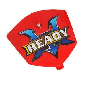 QUAD PER BAMBINI CON 4 RUOTE E CLACSON CON LUCI 60 × 38 × 42 CM COLORE ROSSO