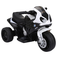 MOTO ELETTRICA PER BAMBINI BMW A BATTERIA 6 V BIANCO E NERO
