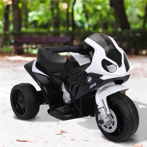 MOTO ELETTRICA PER BAMBINI BMW A BATTERIA 6 V BIANCO E NERO