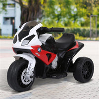 MOTO ELETTRICA PER BAMBINI BMW A BATTERIA 6 V BIANCO E ROSSO