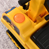 ESCAVATORE RUSPA GIOCATTOLO CAVALCABILE PER BAMBINI MAX. 30 KG