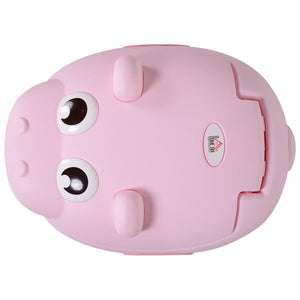 VASINO PER BAMBINI DAI 6 MESI ANTISCIVOLO 40 X 30 X 23 CM AD IPPOPOTAMO ROSA