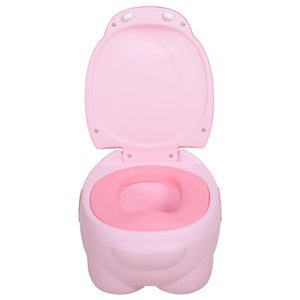 VASINO PER BAMBINI DAI 6 MESI ANTISCIVOLO 40 X 30 X 23 CM AD IPPOPOTAMO ROSA