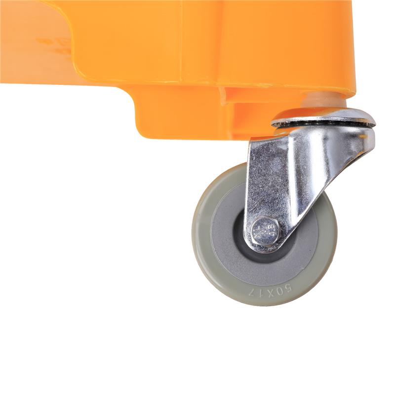 CARRELLO SECCHIO 20L CON SEPARATORE ACQUA E STRIZZATORE RIMOVIBILE IN PP