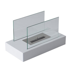 CAMINO A BIOETANOLO DA TERRA CON POTENZA 2000W BIANCO 35X18X21CM