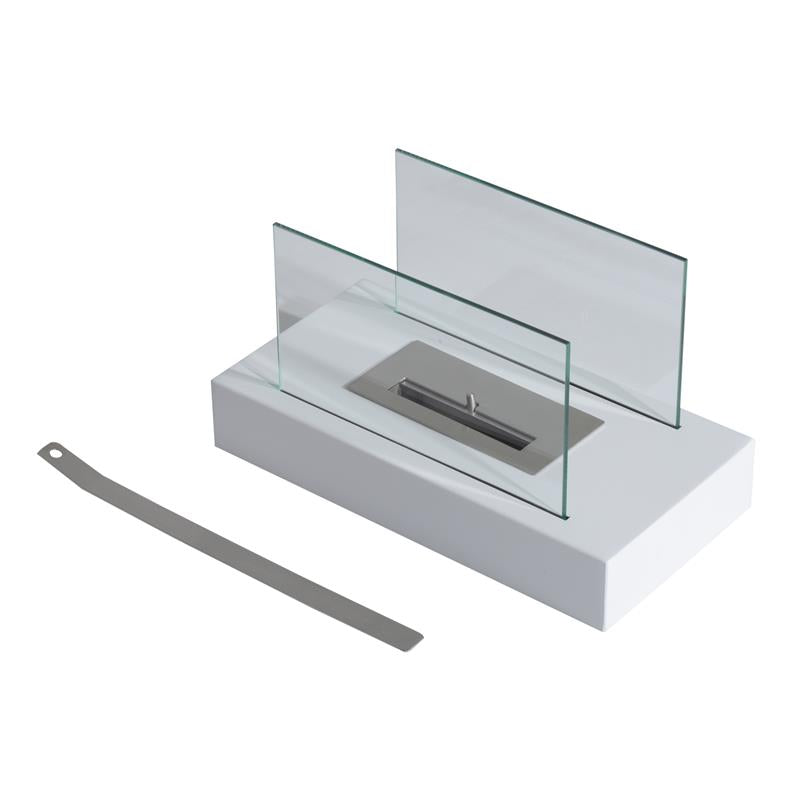 CAMINO A BIOETANOLO DA TERRA CON POTENZA 2000W BIANCO 35X18X21CM