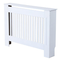 COPRITERMOSIFONE IN LEGNO MDF BIANCO, 112X19X81CM