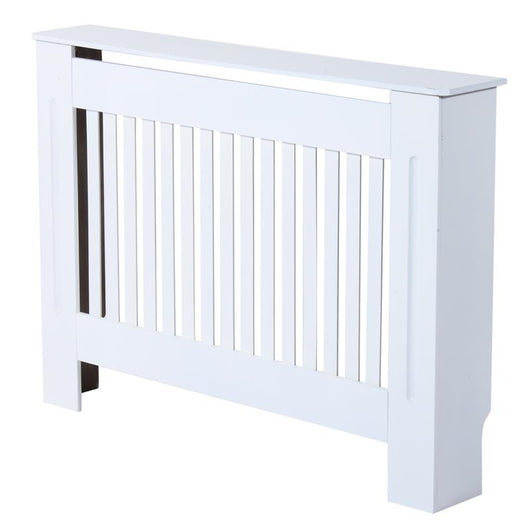 COPRITERMOSIFONE IN LEGNO MDF BIANCO, 112X19X81CM