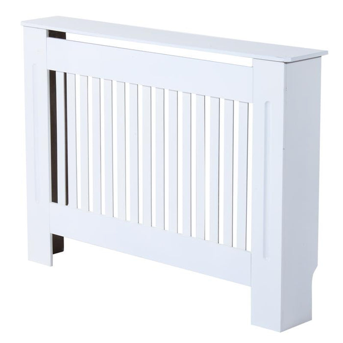 COPRITERMOSIFONE IN LEGNO MDF BIANCO, 112X19X81CM