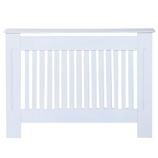 COPRITERMOSIFONE IN LEGNO MDF BIANCO, 112X19X81CM