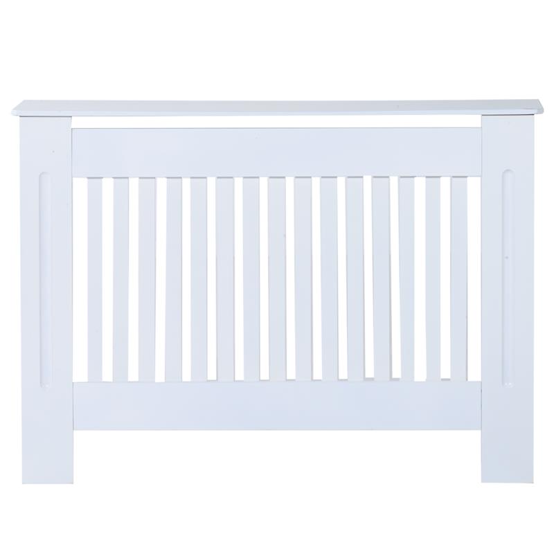 COPRITERMOSIFONE IN LEGNO MDF BIANCO, 112X19X81CM