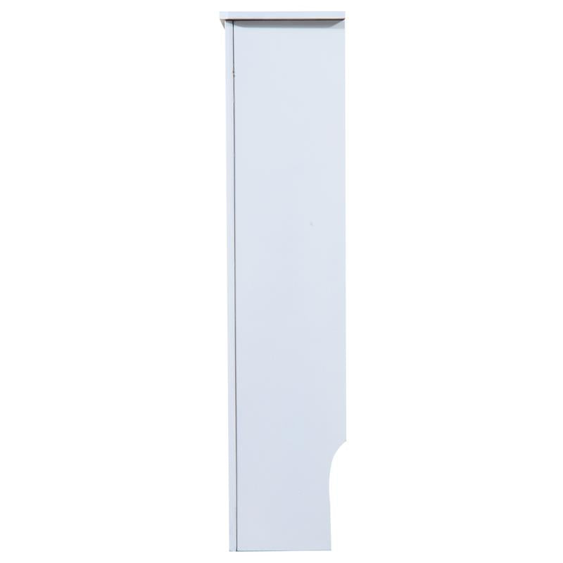 COPRITERMOSIFONE IN LEGNO MDF BIANCO, 112X19X81CM