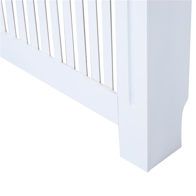 COPRITERMOSIFONE IN LEGNO MDF BIANCO, 112X19X81CM