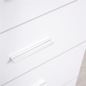 CASSETTIERA PER CASA E UFFICIO 90 X 35 X 73 CM IN LEGNO BIANCO