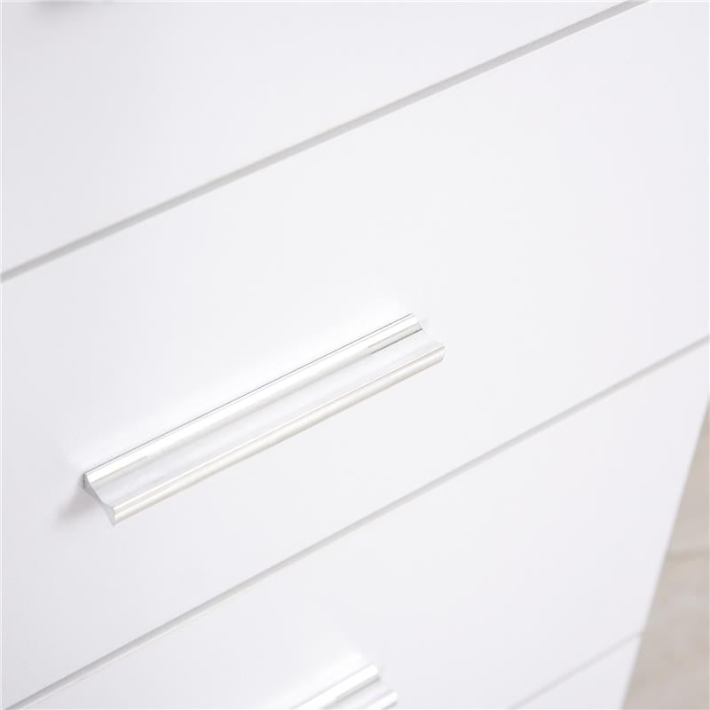 CASSETTIERA PER CASA E UFFICIO 90 X 35 X 73 CM IN LEGNO BIANCO