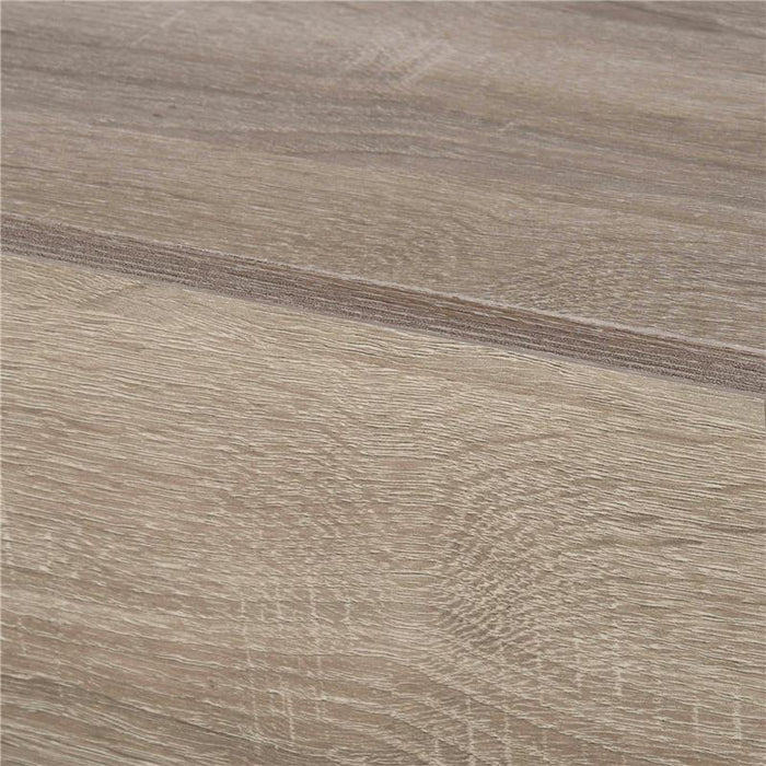 SET 2 COMODINI SOSPESI A PARETE CON CASSETTO E MENSOLA BIANCO E ROVERE