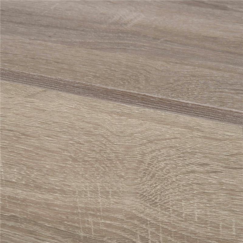 SET 2 COMODINI SOSPESI A PARETE CON CASSETTO E MENSOLA BIANCO E ROVERE