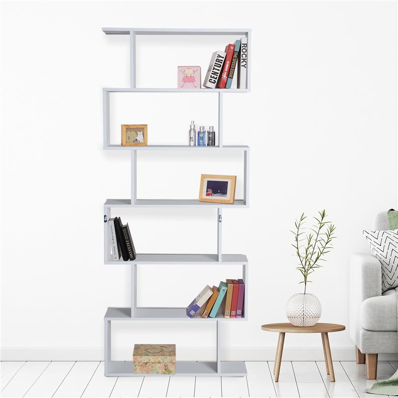 LIBRERIA DI DESIGN MODERNO 80 X 23 X 192 CM SCAFFALE BIANCO