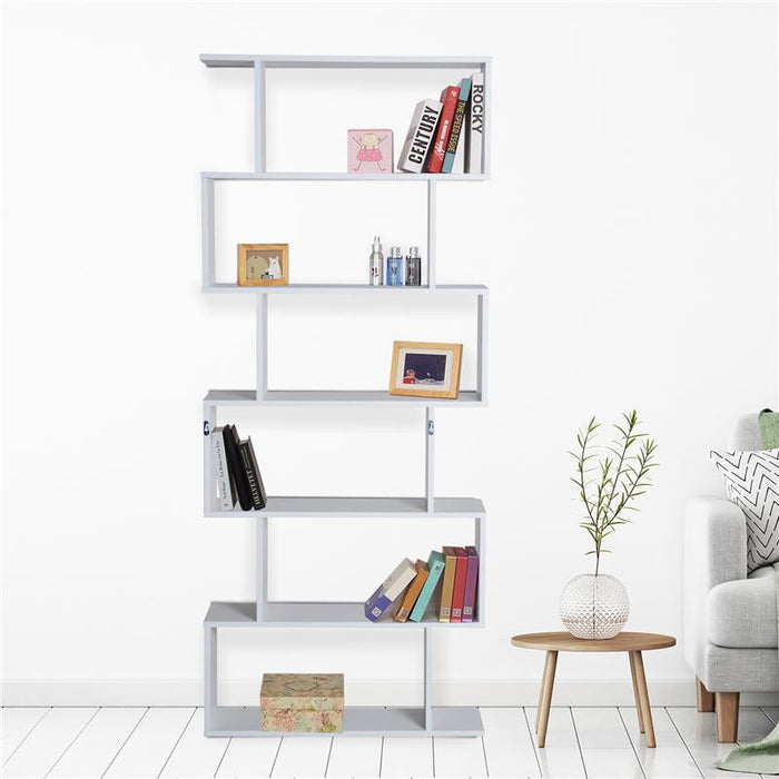 LIBRERIA DI DESIGN MODERNO 80 X 23 X 192 CM SCAFFALE BIANCO