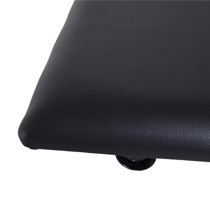 SGABELLO IMBOTTITO PER PIANOFORTE PIEGHEVOLE CON ALTEZZA REGOLABILE NERO