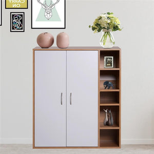 ARMADIETTO DA PARETE CON 2 ANTE RIPIANI REGOLABILI CAMERA DA LETTO