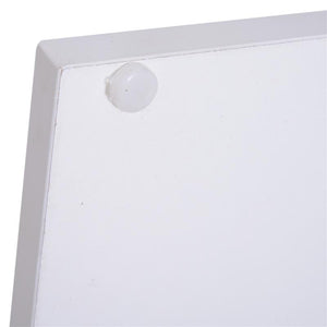 TAVOLINO SALOTTO DESIGN MODERNO 2 RIPIANI DESIGN MODERNO LEGNO BIANCO