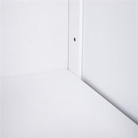 MOBILETTO DA BAGNO CON ANTA E CASSETTI 56 X 30 X 83 CM BIANCO