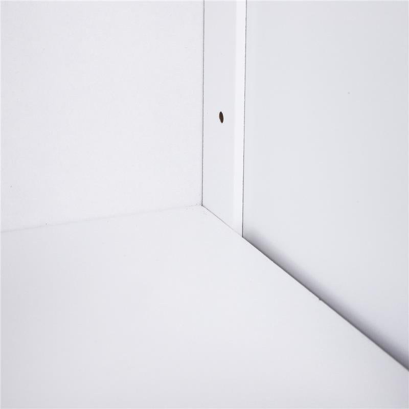 MOBILETTO DA BAGNO CON ANTA E CASSETTI 56 X 30 X 83 CM BIANCO