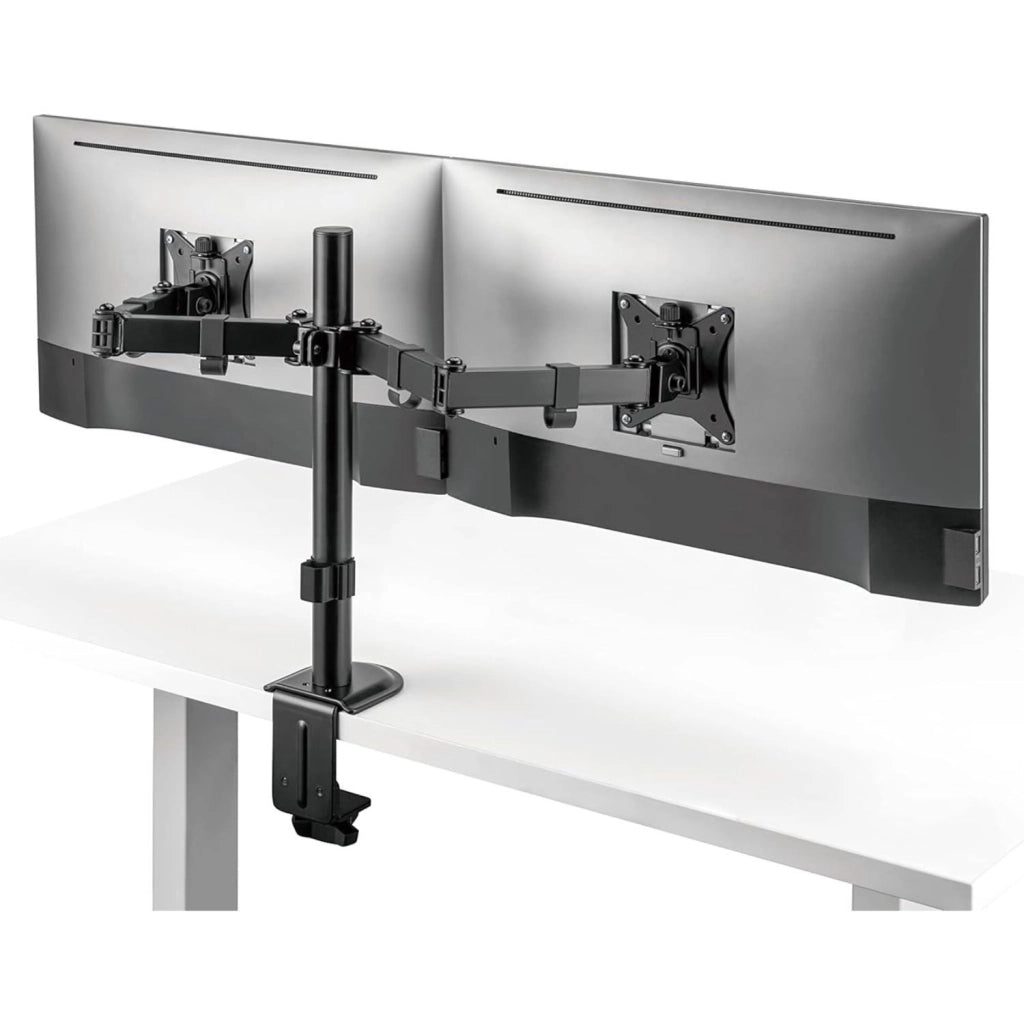 Superior supporto universale da tavolo per doppio monitor