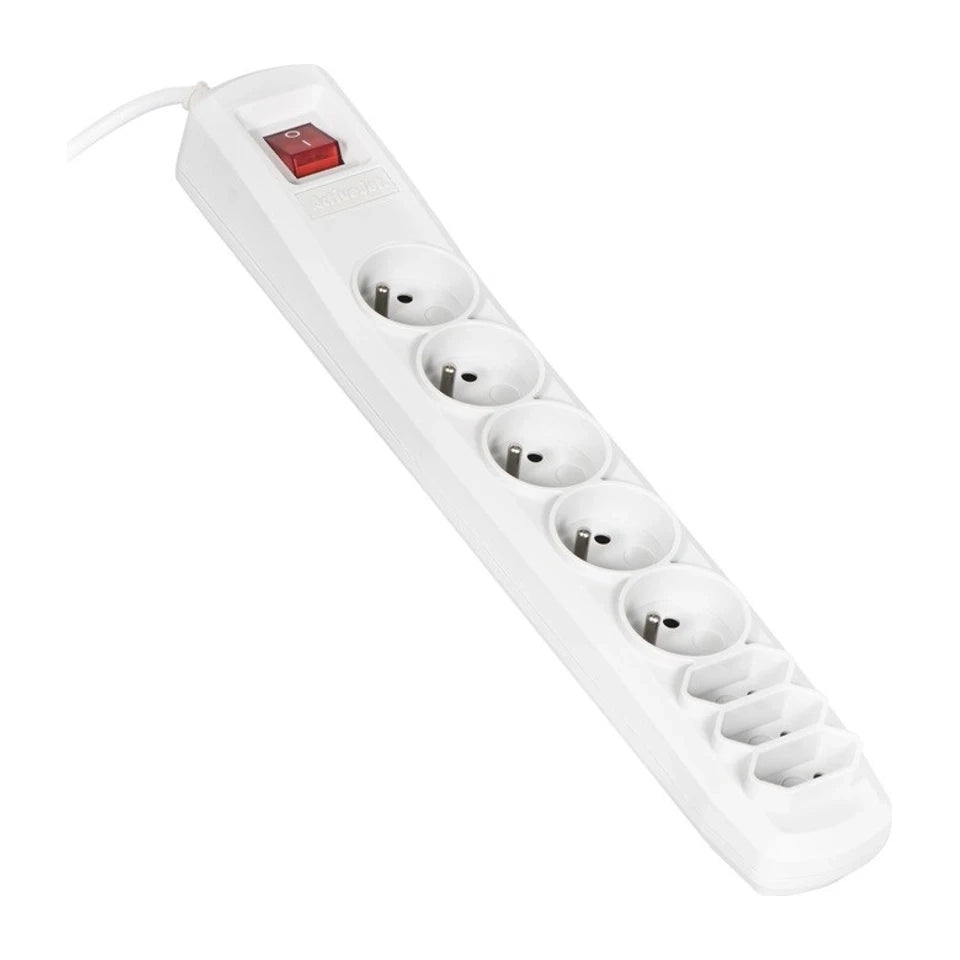Ciabatta Activejet APN-8G/5M-GR con cavo