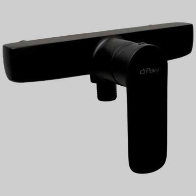 MONOCOMANDO DOCCIA ESTERNO NOVE  Nero     PAINI