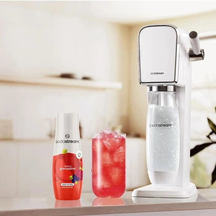 Concentrati SODASTREAM - Confezione da 6 concentrati di granatina senza zucchero - Fino a 54 litri di bevande - 440 ml