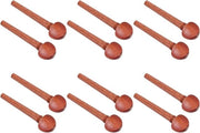12 Stuks Palissander String Pegs - Punte di Accoppiamento per Ponticello Chitarra - Fisheye Pino di Fine - Componenti di Ricambio Accessori Chitarra.
