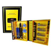 Trade Shop - Kit Riparazione Cacciavite Attrezzi Punte Tools Cellulari Smarthphone Set 38pz -