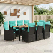 Set da pranzo per esterni 9 pz 3422279