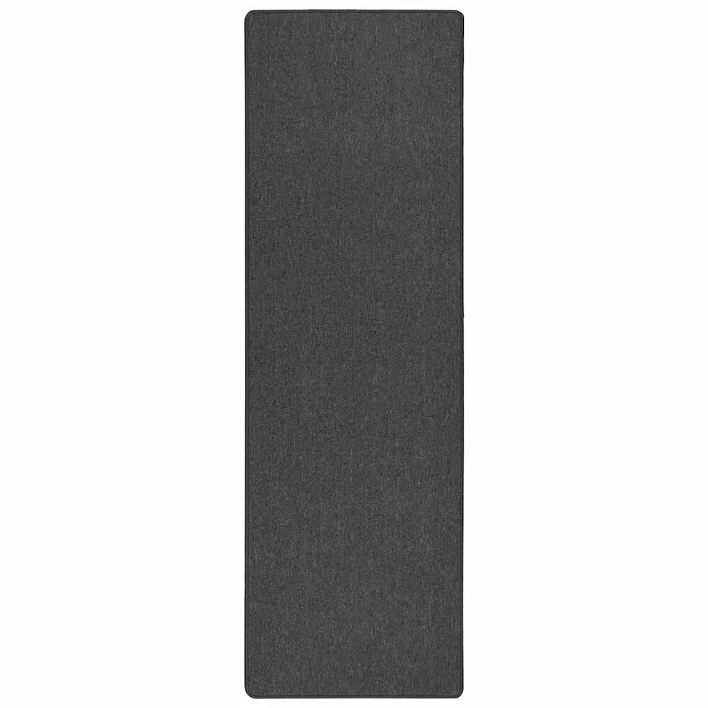 Runner in Moquette Grigio scuro 100 x 300 cm 100% Polipropilene 42011376