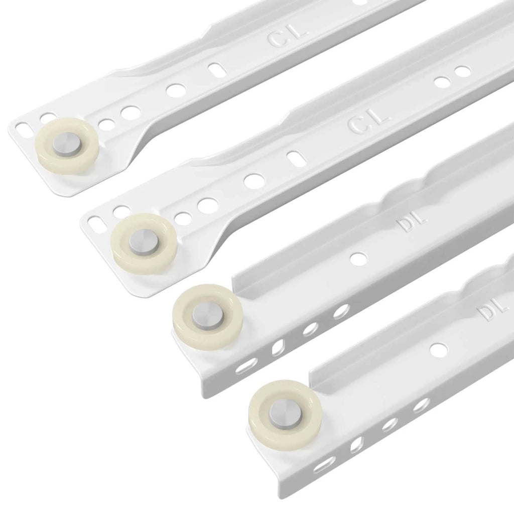 Scorrevole per cassetti 87 pz Bianco Acciaio CFW5198030