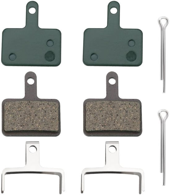 Freni bicicletta 2 pezzi - Compatibile con Shimano B01S/B05S - Compatibile con Tektro E10.11 - Materiale duraturo metallo/ceramica - Dimensioni 31x35,2mm - Freni a disco